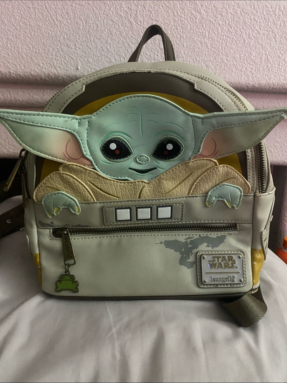 Loungefly Grogu Baby Yoda Backpack.